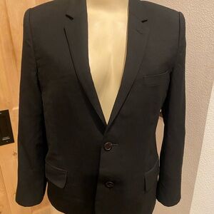 Women’s Saint Laurent Black 2 button blazer with Notched Lapels US Sz 8